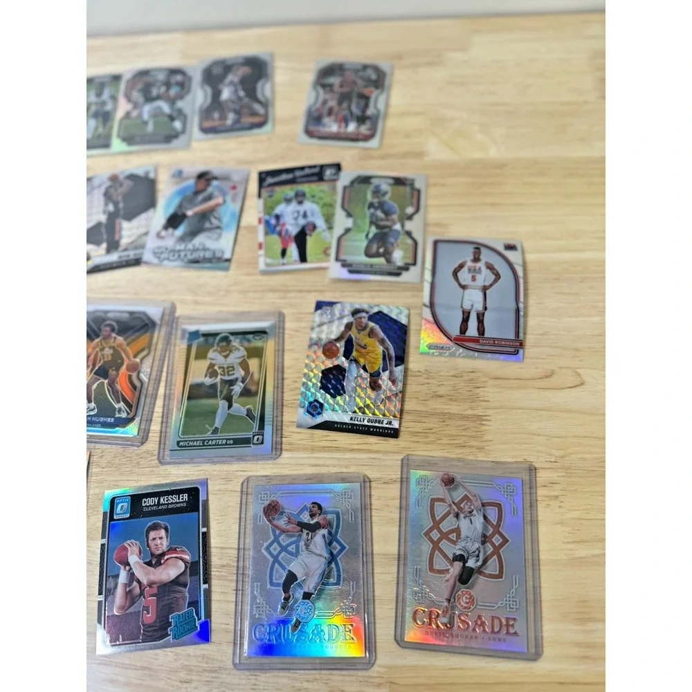 Sports Card Lot (200+ Cards) - Low End Cards Rookies Silvers SP Numbered READ